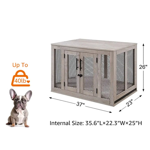 L (Overall Size: 37"L x 23.7"W x 26.2"H)