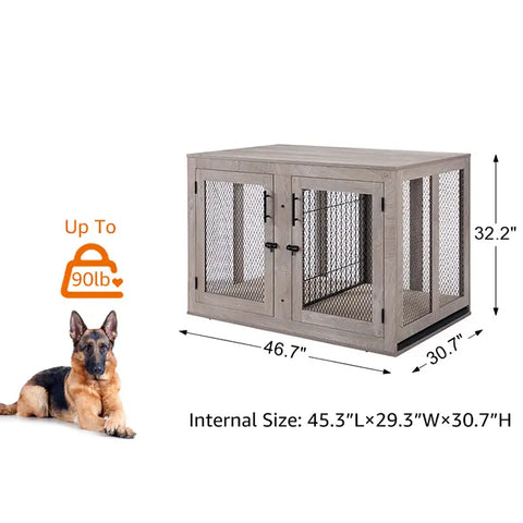 XXL (Overall Size: 46.7"L x 30.7"W x 32.2"H)