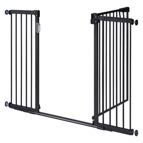 Unipaws LED Expandable Dog Gate Indoor 30"H