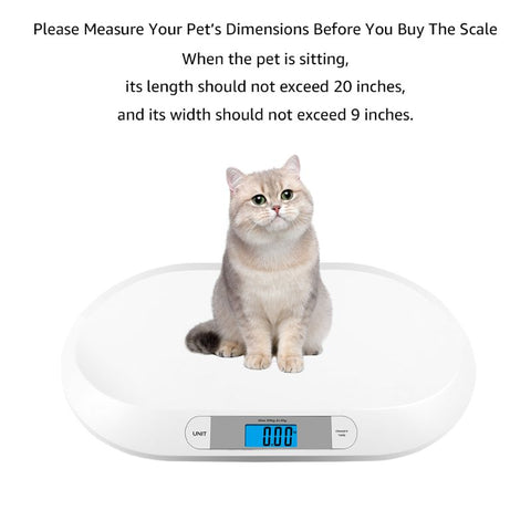 Unipaws Digital Pet Scale - 44lbs