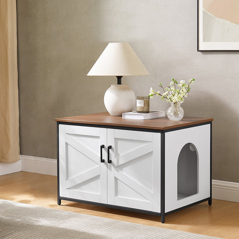 Unipaws Cat Litter Box Enclosure - Top Opening