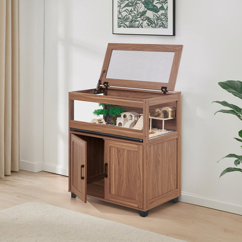 Unipaws Hamster Cage with Storage Cabinet