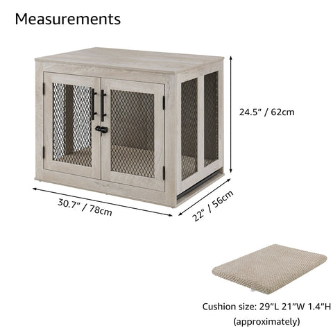 M (Overall Size: 30.7"L x 22"W x 24.5"H)