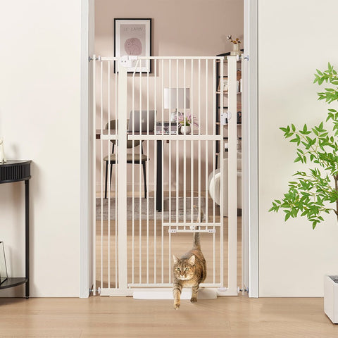 UniPawsStore2023_Dog Gate with Cat Door