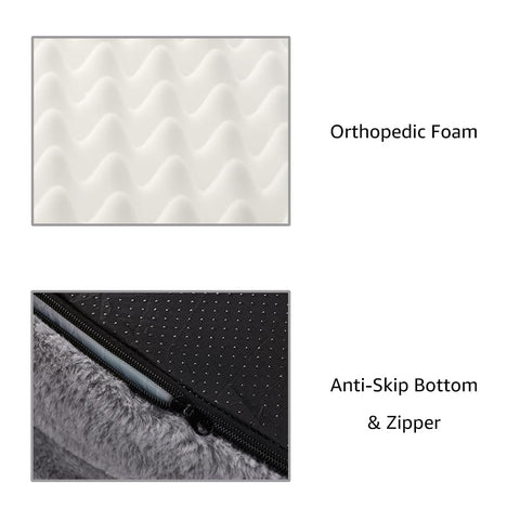 Human Dog Bed – Memory Foam, Plush, for People & Pets