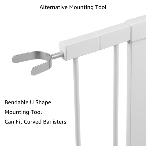 UniPawsStore2023_Unipaws Clear Dog Gate Baby Gate