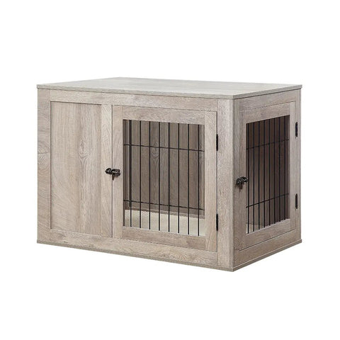UniPawsStore2023_Unipaws Double Doors Dog Crate