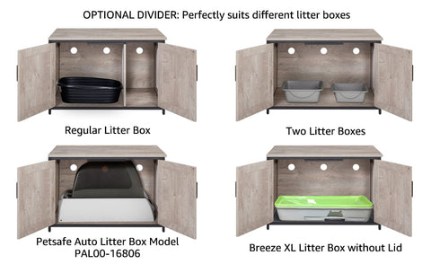 UniPawsStore2023_Unipaws Cat Litter Box Enclosure - Top Opening