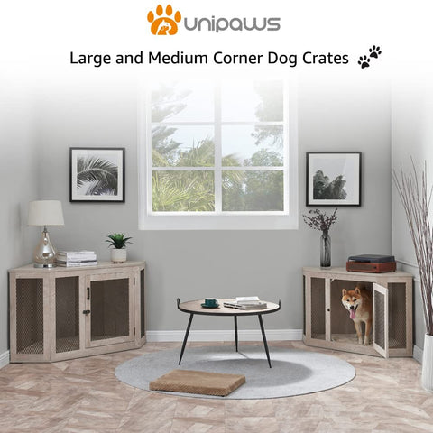UniPawsStore2023_Unipaws Corner Dog Crate