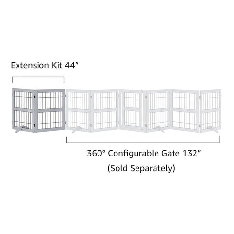UniPawsStore2023_Unipaws Pet Playpen with Wood and Wire 6 Panels