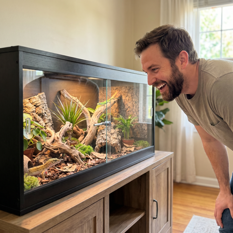 The Ultimate Guide to the Unipaws 110 Gallon Reptile Tank: A Stylish Home for Your Bearded Dragon