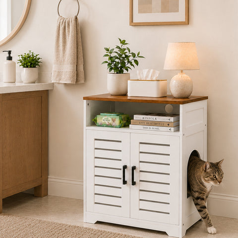 Cat Litter Box Enclosure