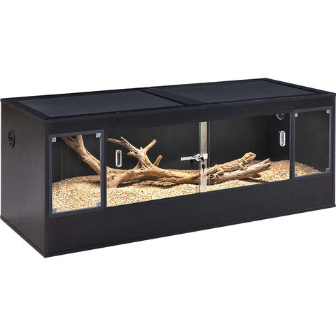 unipaws 140 Gallon Reptile Tank for Lizards, Bearded Dragon Enclosure Cage