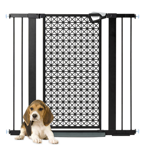 Tall Pressure‑Mounted Dog & Pet Gate