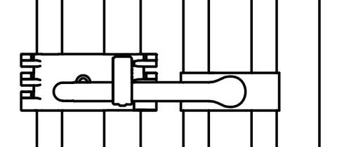 UH5256 latches 2 sets