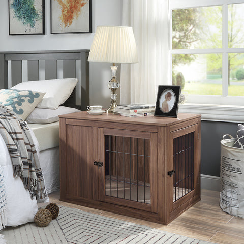 Unipaws Double Doors Dog Crate