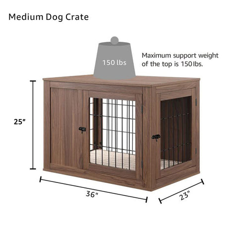 Unipaws Double Doors Dog Crate