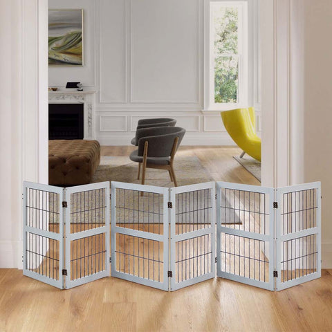 Extra Wide Foldable Dog Gate & PlayPen