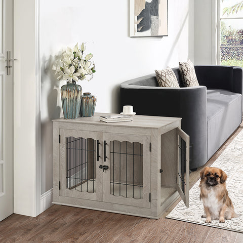 Furniture Style Dog Crate End Table