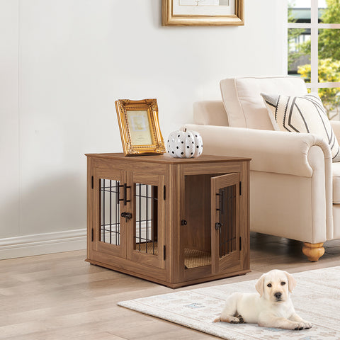 Furniture Style Dog Crate End Table