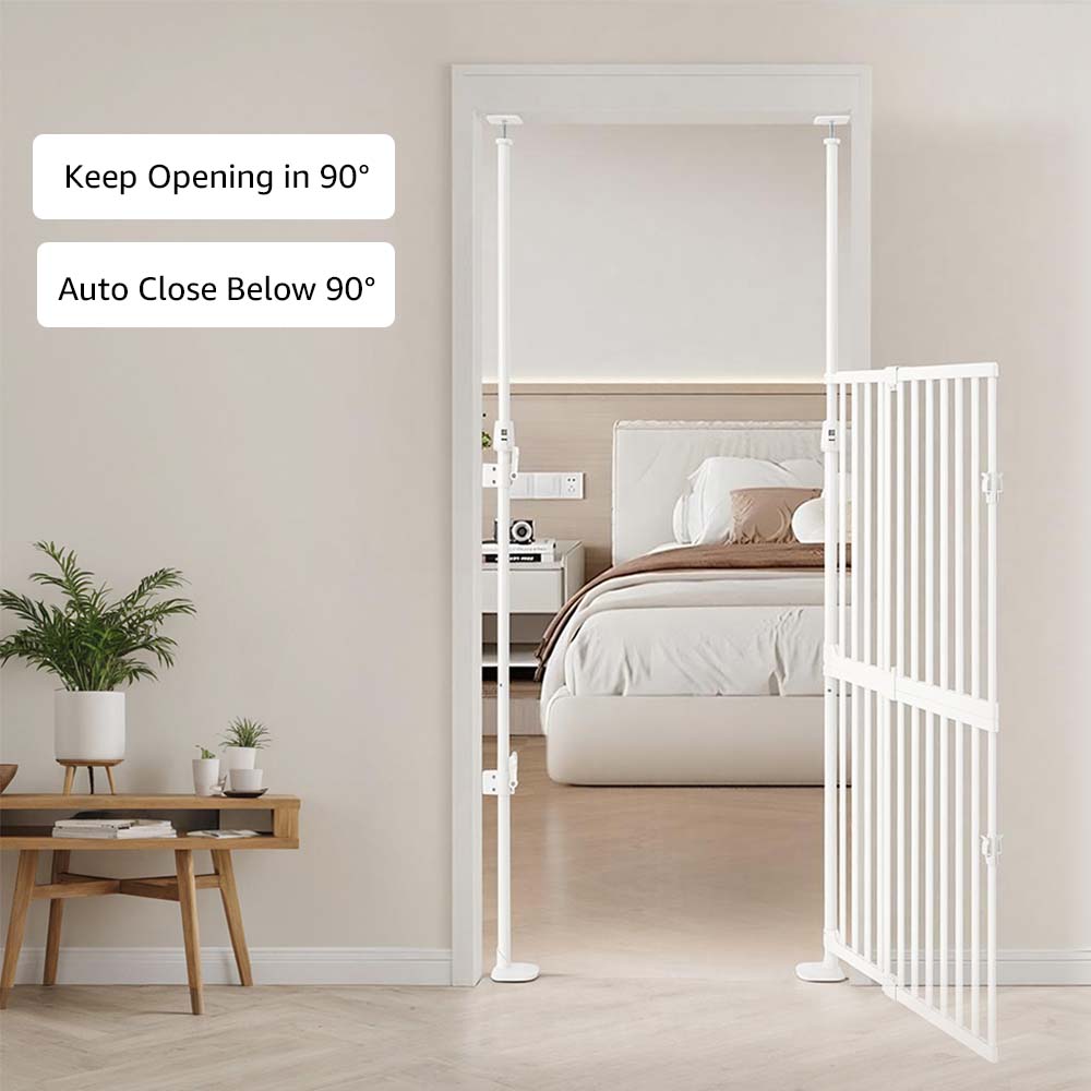 Upgraded Full‑Height Cat Pet Gate - More Sizes