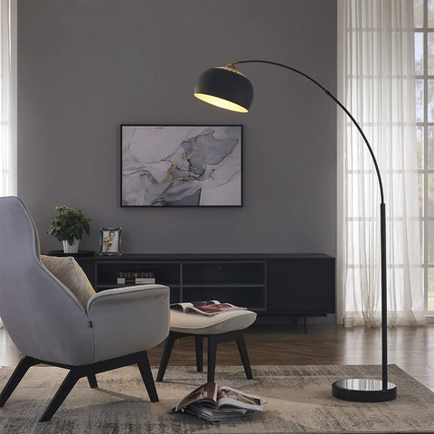 Unipaws 68.5" Modern Arched Floor Lamp