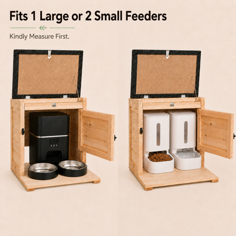 Outdoor Cat Feeding Station