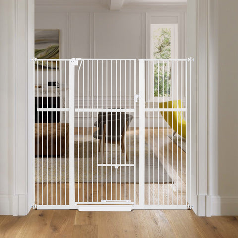 Dog Gate with Cat Door