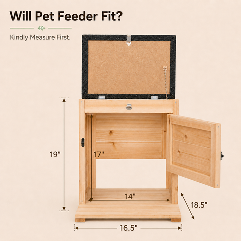 Outdoor Cat Feeding Station