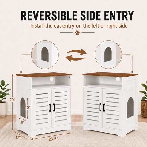 Cat Litter Box Enclosure