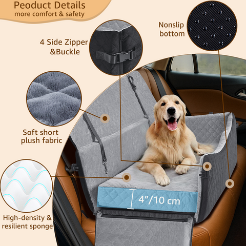 Travel Dog Car Seat – Safe & Comfy Ride