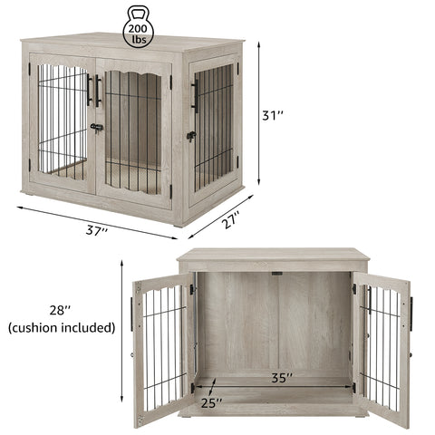 Furniture Style Dog Crate End Table