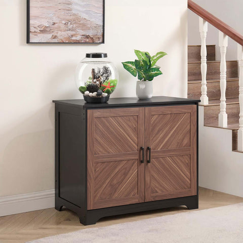 Wooden Aquarium,Fish Tank Stand with Storage Cabinet