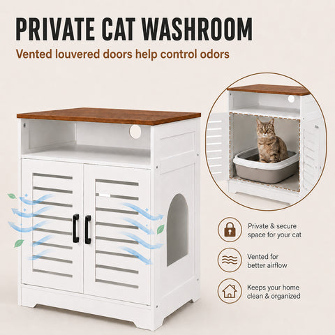 Cat Litter Box Enclosure