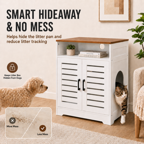 Cat Litter Box Enclosure