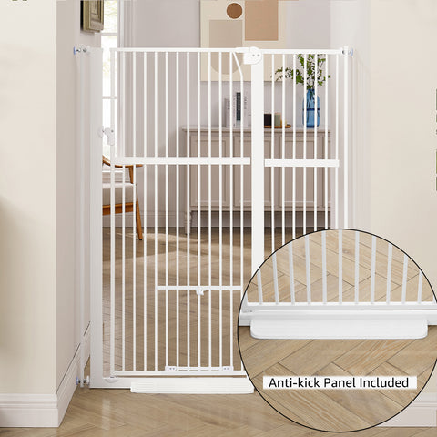 Dog Gate with Cat Door