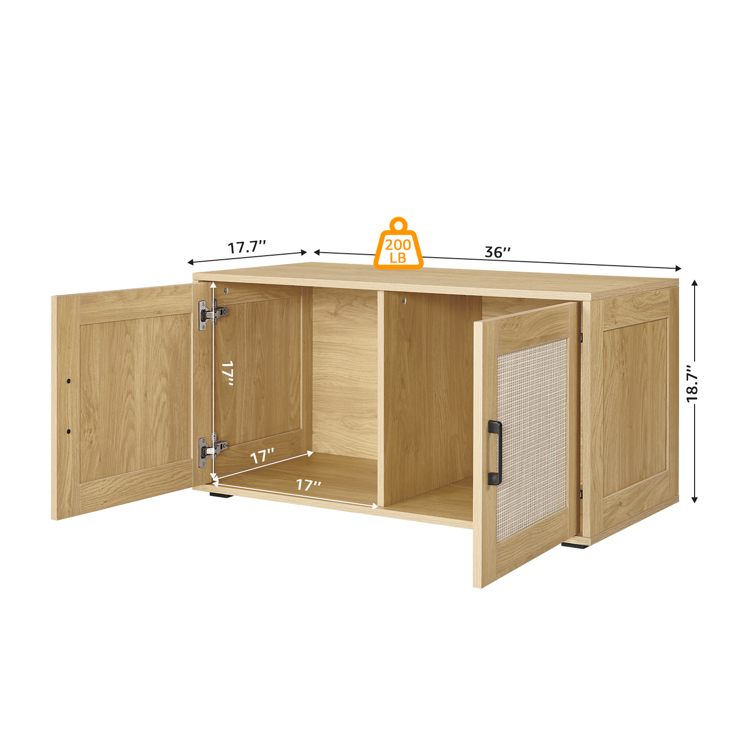 50/110 Gallon Reptile Tank Enclosure — Wooden Stackable