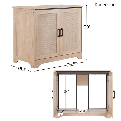 unipaws 20-40 gallon Fish Tank Stand , Aquarium Stand with Storage Cabinet