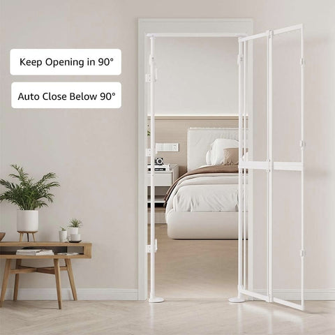 Transparent Clear Safety Pet Gate - Auto Closing