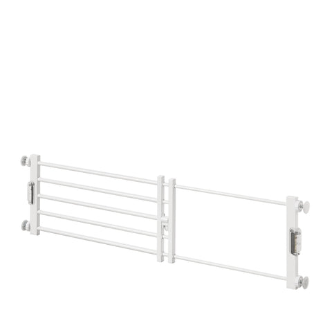 Expandable Step-Over Dog Gate with LED Light