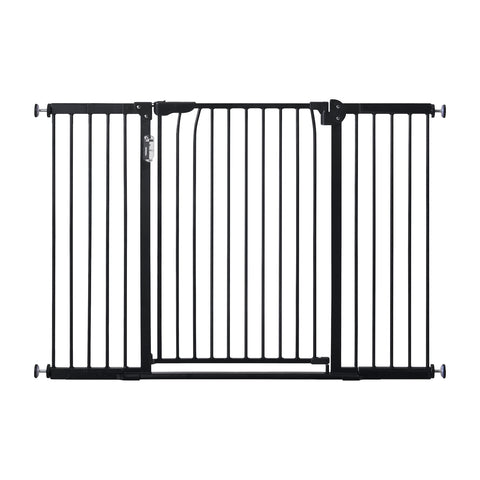Unipaws LED Expandable Dog Gate Indoor 30"H