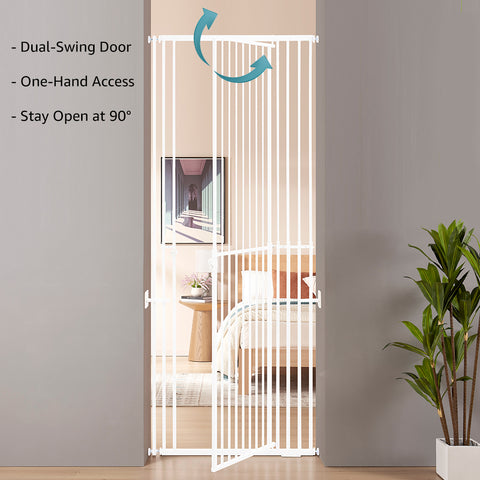 Extra Tall Cat Gate – Fits 27.5″–32″ wide openings