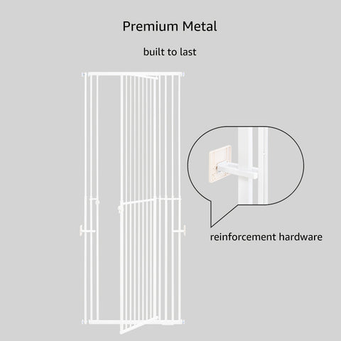 Extra Tall Cat Gate – Fits 27.5″–32″ wide openings
