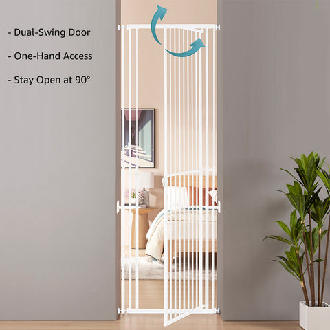Extra Tall Cat Gate – Fits 27.5″–32″ wide openings