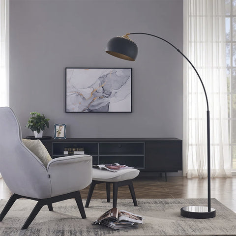 Unipaws 68.5" Modern Arched Floor Lamp