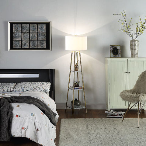 Unipaws Standing Reading Light with Square Shelves