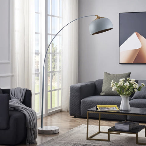 Unipaws 68.5" Modern Arched Floor Lamp
