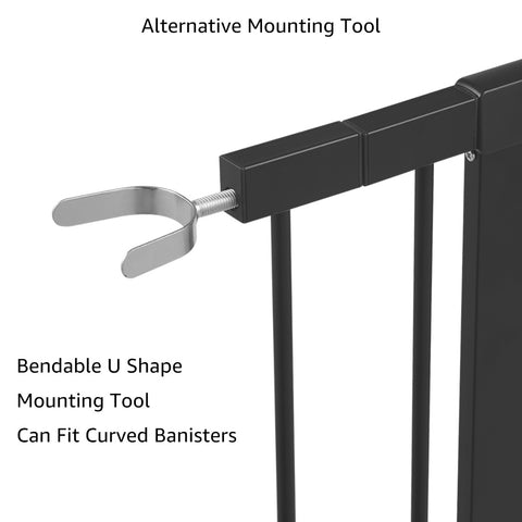 Unipaws Clear Dog Gate Baby Gate