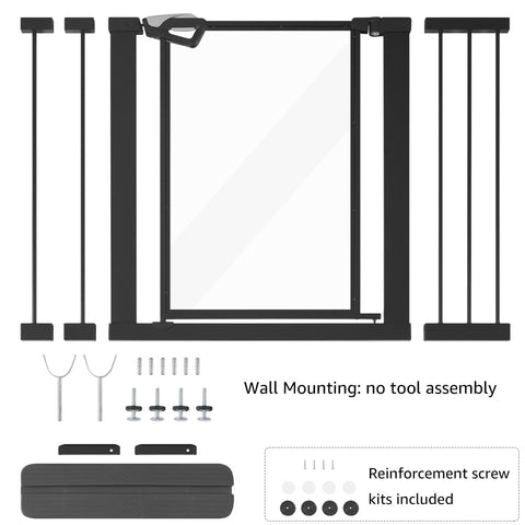 Unipaws Clear Dog Gate Baby Gate