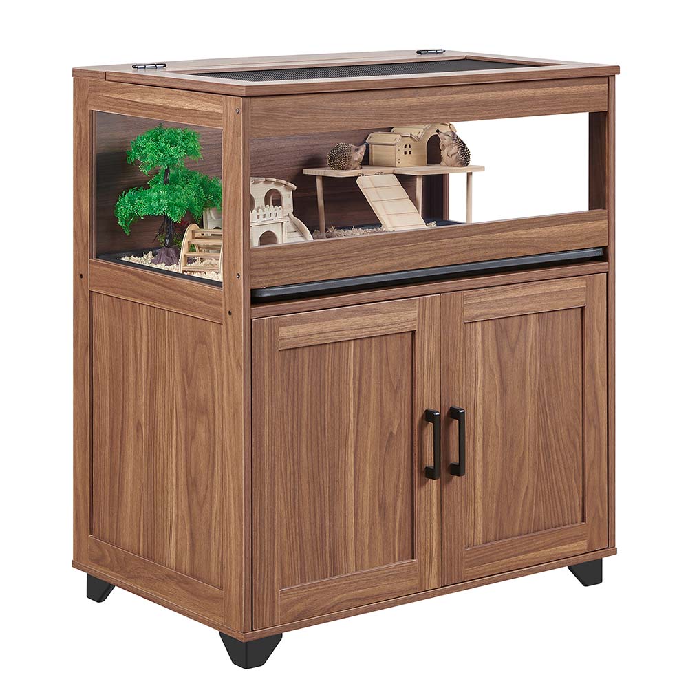 Modern Hamster Cage with Storage | Pet Rat & Gerbil Enclosure